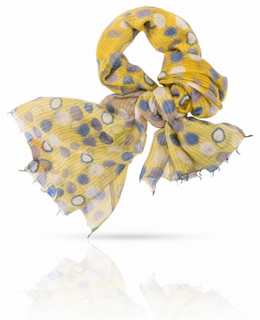 Палантин Женский SW-POLKA/YELLOW